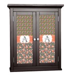 Fox Trail Floral Cabinet Decal - Large (Personalized)