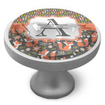 Fox Trail Floral Cabinet Knob (Personalized)
