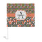 Fox Trail Floral Car Flag - Large - FRONT