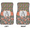 Fox Trail Floral Car Mat Front - Approval