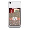 Fox Trail Floral Cell Phone Credit Card Holder w/ Phone