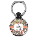 Fox Trail Floral Cell Phone Ring Stand & Holder (Personalized)