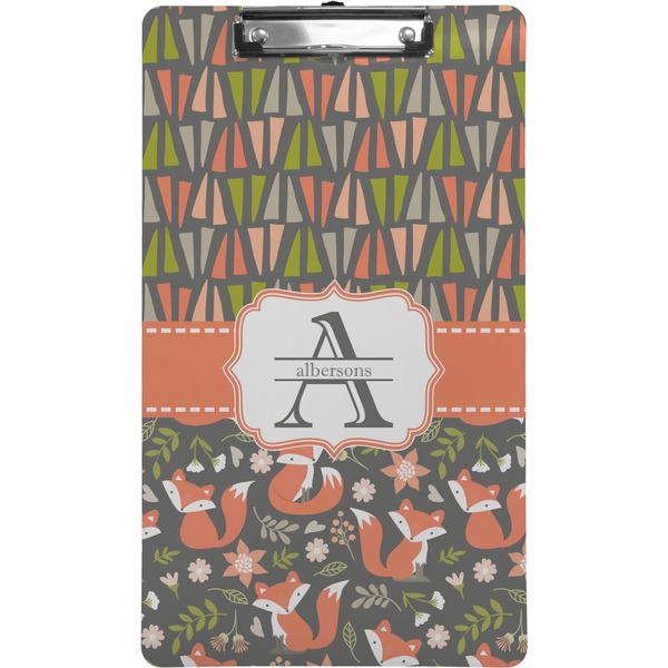 Fox Trail Floral Clipboard (Legal)
