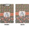 Fox Trail Floral Clipboard (Letter) (Front + Back)