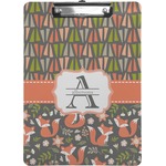 Fox Trail Floral Clipboard (Personalized)