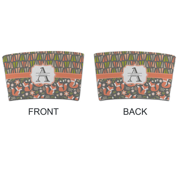 Fox Trail Floral Coffee Cup Sleeve - APPROVAL