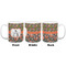 Fox Trail Floral Coffee Mug - 11 oz - White APPROVAL
