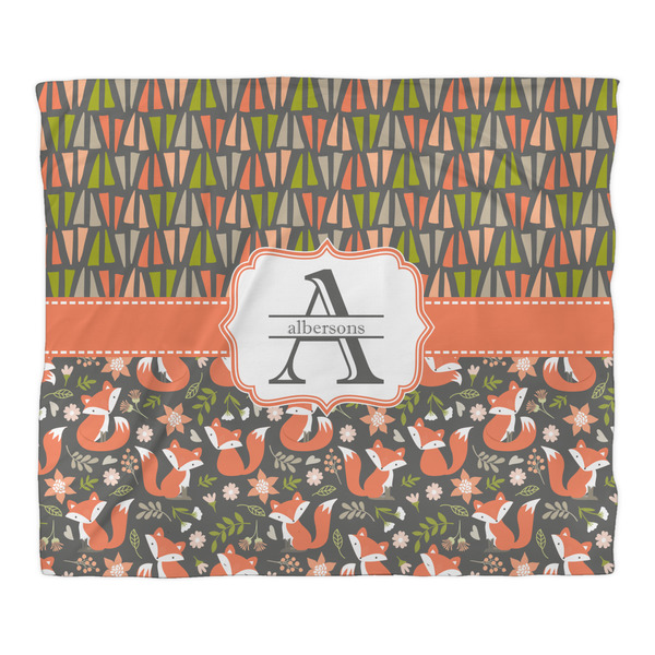 Fox Trail Floral Comforter - King - Front