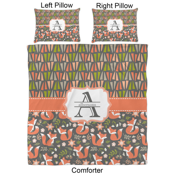 Fox Trail Floral Comforter Set - Queen - Approval