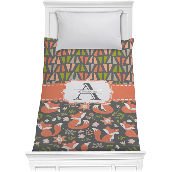 Fox Trail Floral Comforter (Twin)