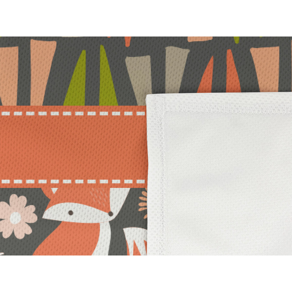 Fox Trail Floral Cooling Towel- Detail