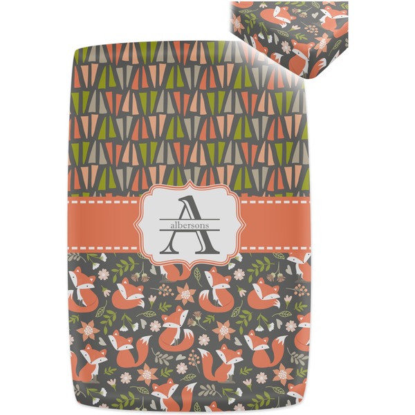 Fox Trail Floral Crib Fitted Sheet - Apvl