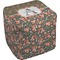 Fox Trail Floral Cube Poof Ottoman (Bottom)