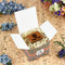 Fox Trail Floral Cubic Gift Box - In Context