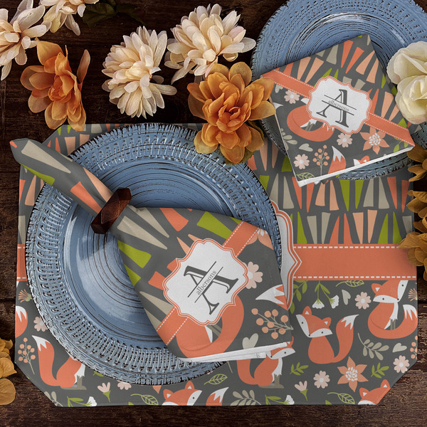 Fox Trail Floral Dining Set