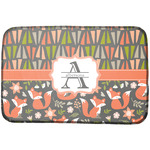 Fox Trail Floral Dish Drying Mat (Personalized)