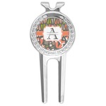 Fox Trail Floral Golf Divot Tool & Ball Marker (Personalized)