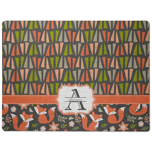 Fox Trail Floral Dog Food Mat - Medium without bowls