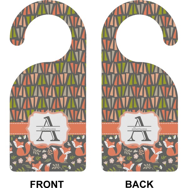 Fox Trail Floral Door Hanger (Approval)