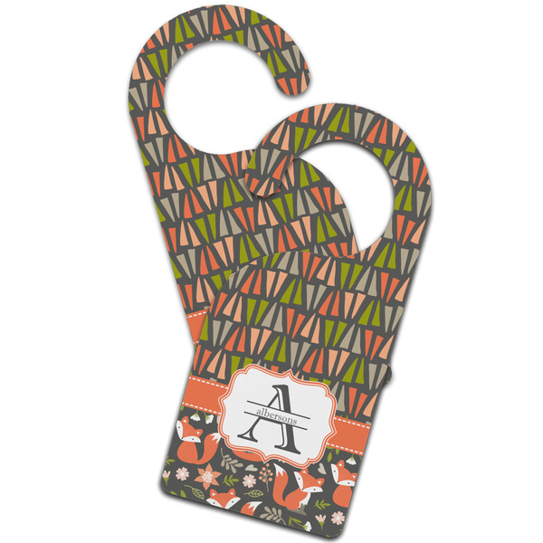 Fox Trail Floral Door Hanger - MAIN