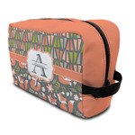 Fox Trail Floral Toiletry Bag / Dopp Kit (Personalized)