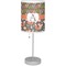 Fox Trail Floral Drum Lampshade with base included