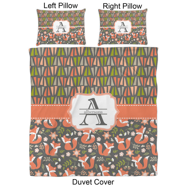 Fox Trail Floral Duvet Cover Set - Queen - Approval