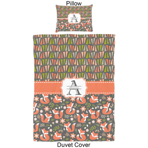 Fox Trail Floral Duvet Cover Set - Twin - Approval