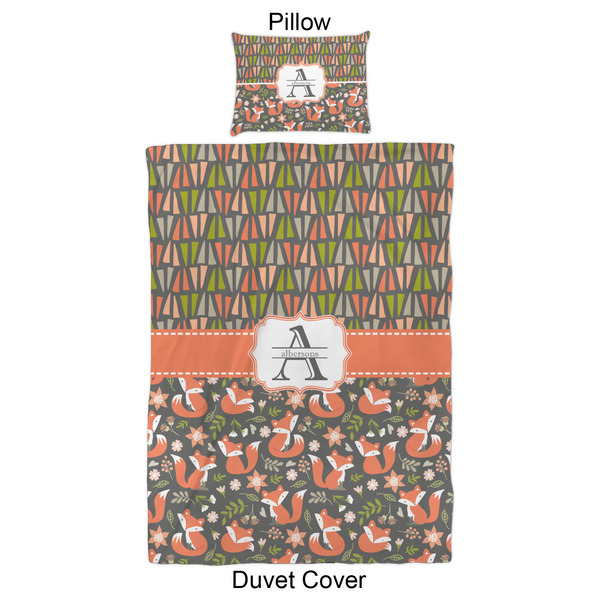 Fox Trail Floral Duvet Cover Set - Twin XL - Approval