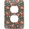 Fox Trail Floral Electric Outlet Plate