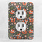 Fox Trail Floral Electric Outlet Plate - LIFESTYLE
