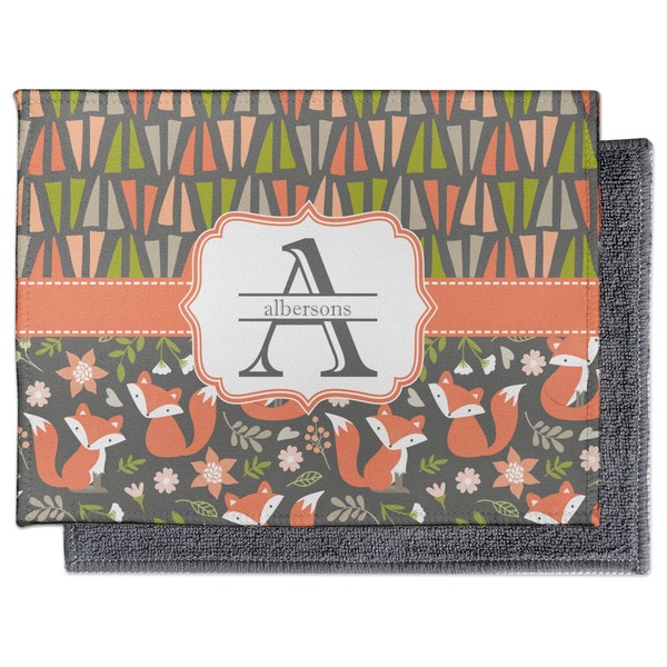 Fox Trail Floral Electronic Screen Wipe - Flat