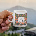 Fox Trail Floral Single Shot Espresso Cup - Single (Personalized)