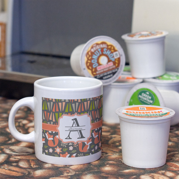 Fox Trail Floral Espresso Cup - Single Lifestyle