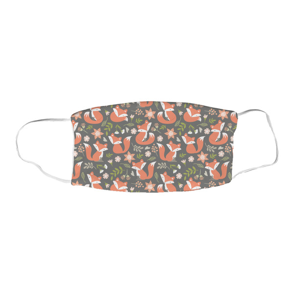 Fox Trail Floral Fabric Face Mask