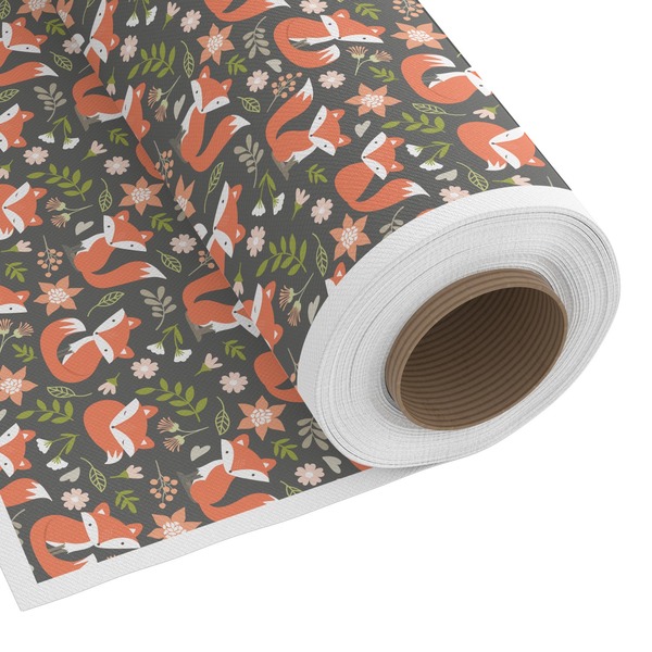 Custom Fox Trail Floral Fabric by the Yard - PIMA Combed Cotton