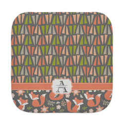 Fox Trail Floral Face Towel (Personalized)