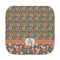 Fox Trail Floral Face Cloth-Rounded Corners
