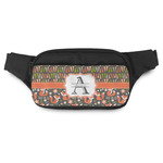 Fox Trail Floral Fanny Pack - Modern Style (Personalized)