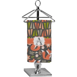 Fox Trail Floral Finger Tip Towel - Full Print (Personalized)