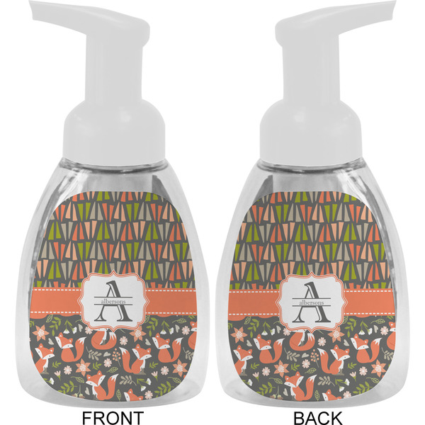 Fox Trail Floral Foam Soap Bottle Approval - White