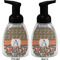 Fox Trail Floral Foam Soap Bottle (Front & Back)