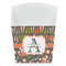 Fox Trail Floral French Fry Favor Box - Front View