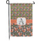 Fox Trail Floral Small Garden Flag - Single Sided w/ Name and Initial