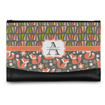Fox Trail Floral Genuine Leather Women's Wallet - Small (Personalized)