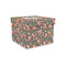 Fox Trail Floral Gift Boxes with Lid - Canvas Wrapped - Small - Front/Main