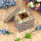 Fox Trail Floral Gift Boxes with Lid - Canvas Wrapped - Small - In Context