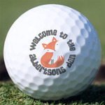 Fox Trail Floral Golf Balls (Personalized)