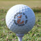 Fox Trail Floral Golf Ball - Branded - Tee