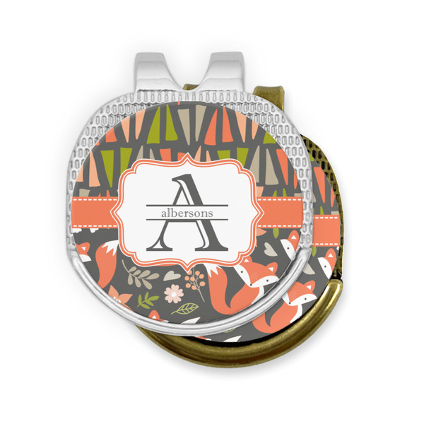 Fox Trail Floral Golf Ball Marker Hat Clip - PARENT/MAIN